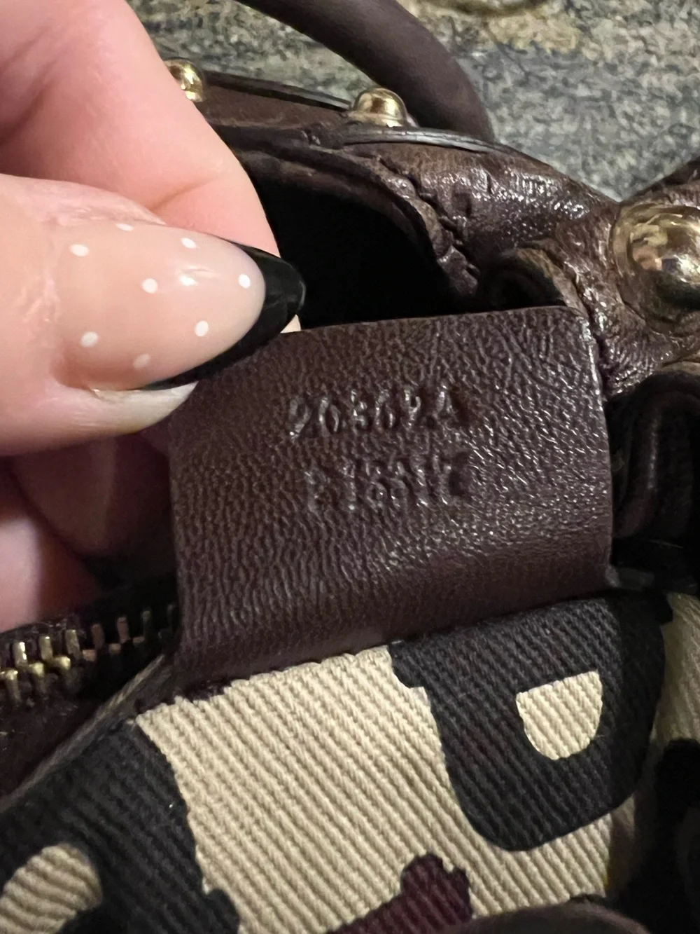 Gucci Pelham Guccissima Studded Leather Hobo Bag